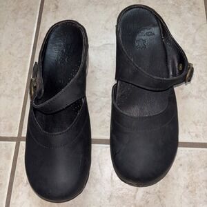 DANSKO Sanita Mary Jane Open Back Slip On Clogs Women's Size EU 41 US 10-10.5